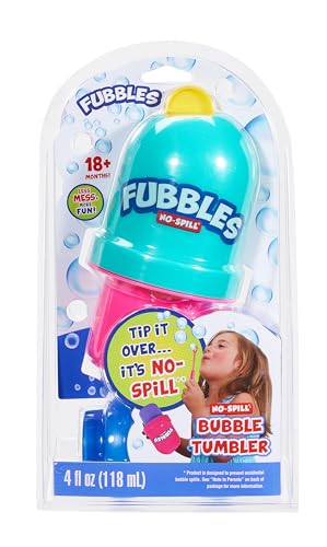 Little Kids Fubbles No-Spill Bubble Tumbler, (Colors May Vary) - Image 2