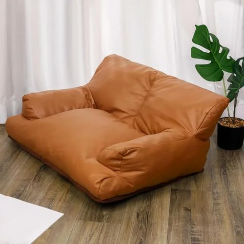 TPIONEER Letto per Cani per Animali di Piccola e Media Taglia Divano Cuccia per Dormire in Pelle Impermeabile Cuccia per Cani Morbida e Confortevole
