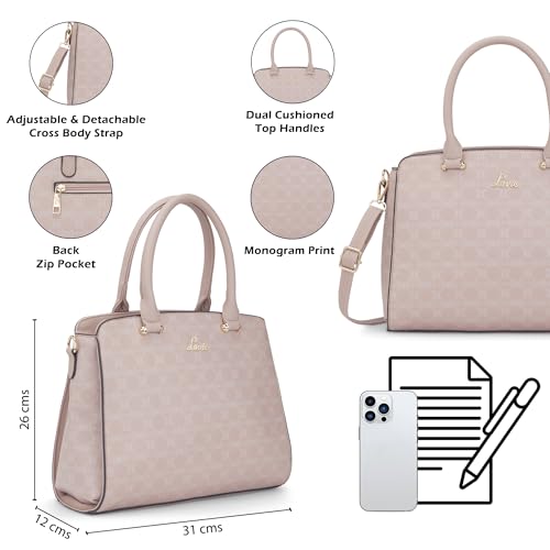 Image of Lavie Women's Ushawu Satchel Bag | Satchel Handbag for Work | Ladies Purse | Stylish Shoulder Bag | Gift for Women