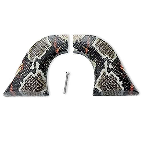 Premium Grips Compatible Replacement for Ruger Wrangler Grips .22 Model Faux Snake - Premium Gun Grips