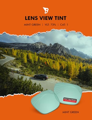 Image of PRO+ Polycarbonate Replacement Lenses & Nose Pads for Oakley Fives Squared(4+1) OO9238 Sunglasses