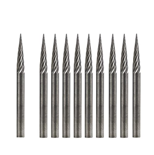 SORTZ �Y���^���O�X�e�����[�^���[�o�� 3x3mm ���[�^���[�c�[���A�N�Z�T���[ �V���O���J�b�g����у_�u���J�b�g���[�^���[�t�@�C�� (Color : A, Size : 10pcs M Single Cut)