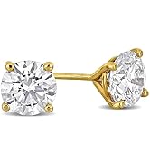 Abbie+Cleo Lab-Grown Diamond Stud Earrings With Unique laser engraved Diamond ID, Set In Platinum...