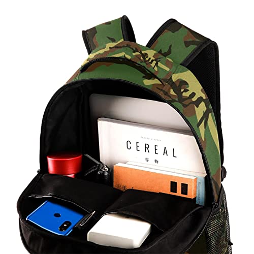 Mochila para portátil táctica con camuflaje impermeable y ergonómica 4