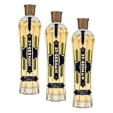 St-Germain Liquore Artigianale ai Fiori di Sambuco, Vol. 20%, 70 cl / 700 ml, raccolti a mano e senza aromi artificiali (Confezione da 3)