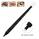 10 Stück Einweg Microblading Stift mit Nadeln und Schwammapplikator Permanent Makeup Stift Einweg Blisterpackung 12CF/14CF/18U/20U (18U-0.2mm)