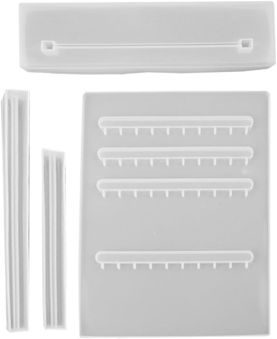 Silicone DIY Mold for Jewelry Storage Shelf White Craft Tool