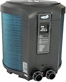 Sun2Solar ComforTemp 32,000 BTU Pool Heat Pump for Above Ground and Inground Pools | Energy Efficient Electric Pool Heater for Up to 7,500 Gallons | Quiet Operation | Easy-to-Use LED Controls