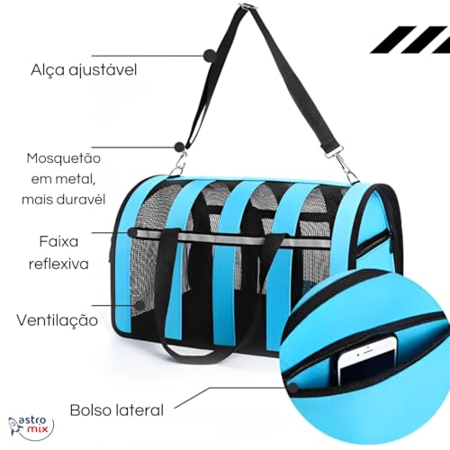 Bolsa De Pet Transporte Média Viagem Mala Avião Cães Gatos (rosa)