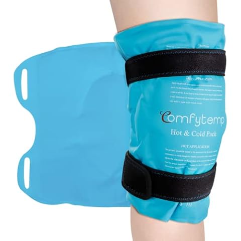 Comfytemp Knee Ice Pack Wrap for Pain Relief Cover