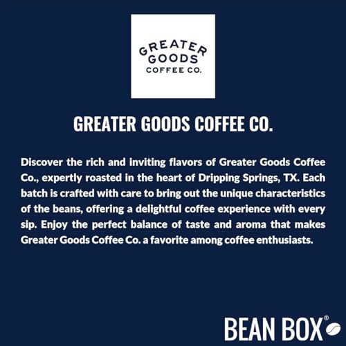Bean Box Sampler - Roasted by Greater Goods Co., 2-Pack, Whole Bean Coffee, Gourmet Coffee - Image 5