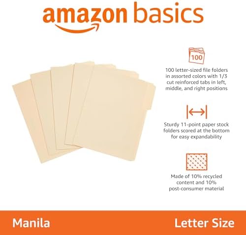 File Folders with Tabs