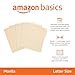 Amazon Basics File Folders with Tabs for Filing, 1/3-Cut Tab, Assorted Positions, 8.5x11 inches, Letter Size, Manila, Pack of 100