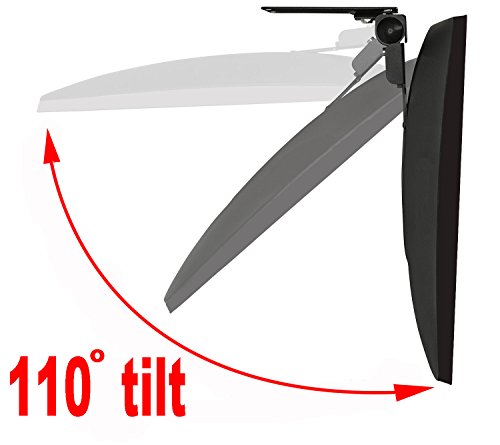 Videosecu Kitchen Under Cabinet Mount Tv Ceiling Mount Folding Flip Swivel Mount Bracket For Most 13 To 23" 27" 30" Lcd Led Tv Monitor Flat Panel Screen With Vesa 100X100Mm Mlu01B 1Ky #TOP2