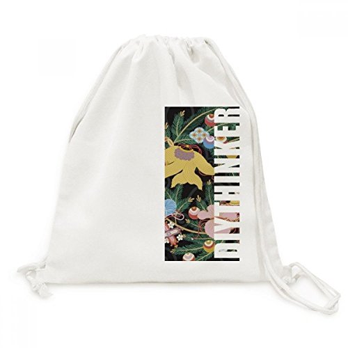 Voyage sac à dos cordon en toile culture japonaise DIYthinker pour balades