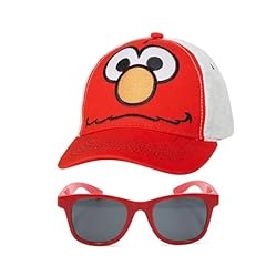Elmo Red/Grey Cap With Sunglasses