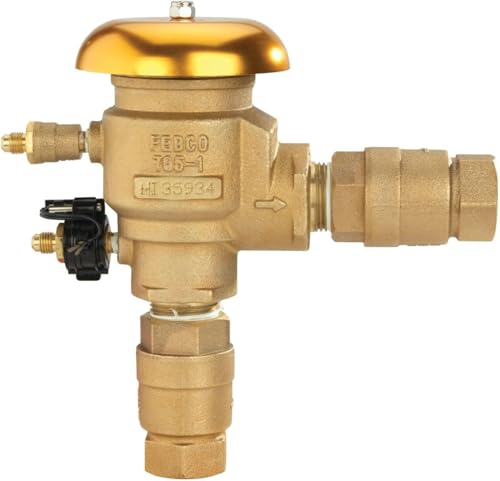 Febco 765 Series 1" Bronze Pressure Vacuum Breaker Backflow Preventer, Quarter Turn Shutoff, NPT Connections, Freeze Sensor with SentryPlus Alert Technology, Industrial Plants, Irrigation System by Febco - Image 4