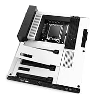Nzxt N7 Z690 Motherboard – N7-Z69XT-W1 – Intel Z690 Chipsatz (unterstützt CPUs der 12. Generation) – ATX Gaming Motherboard – Integrierte E/A-Abschirmung – WiFi 6E-Konnektivität – Weiß