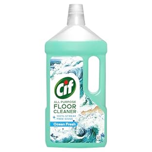 Cif Ocean Floor Cleaner will leave your floors residue free with a brilliant shine Our all-purpose floor cleaner cuts through stubborn dirt and is ideal for cleaning linoleum, vinyl and ceramic tiles Cif tile floor cleaner fills your home with a clea...