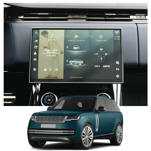 CDEFG Compatible with Land Rover Range Rover/Sport 2023 2024, Navigation Screen Protector 4H Scratch-Resistant 13.1 Inch GPS Screen Protector Navigation Film Range Rover 2024 Accessories [Pack of 2]