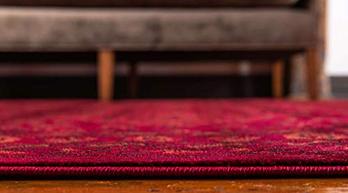 Tapete Unique Loom Tekke 80x305 cm Rojo/Negro miniatura 4