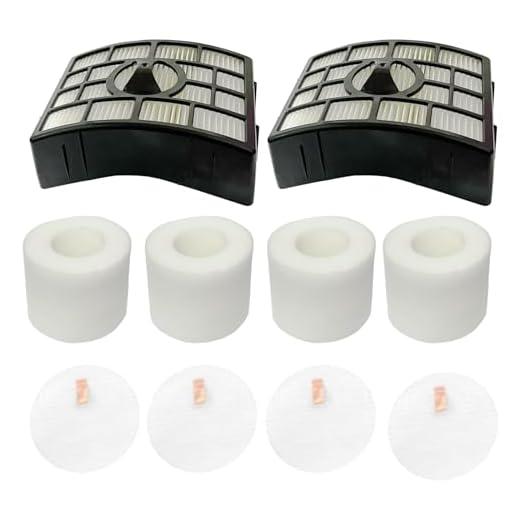 NV750 NV752 Filters - Fits for Shark Rotator Powered Lift-Away Vacuum NV650 NV650W NV651 NV652 NV750W NV751 NV752 NV831 NV835 AX950 AX951 AX952 Vacuums Cleaner