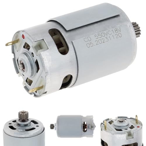 Moteur RS550 18V 13 dents pour réparer votre perceuse et terminer vos travaux