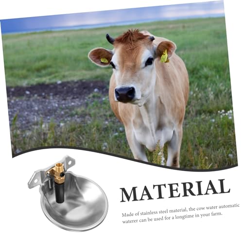 Didiseaon Alimentador Automático De Água Para Ovelhas Tigela Para Beber Gado Bebedouro Para Vacas De