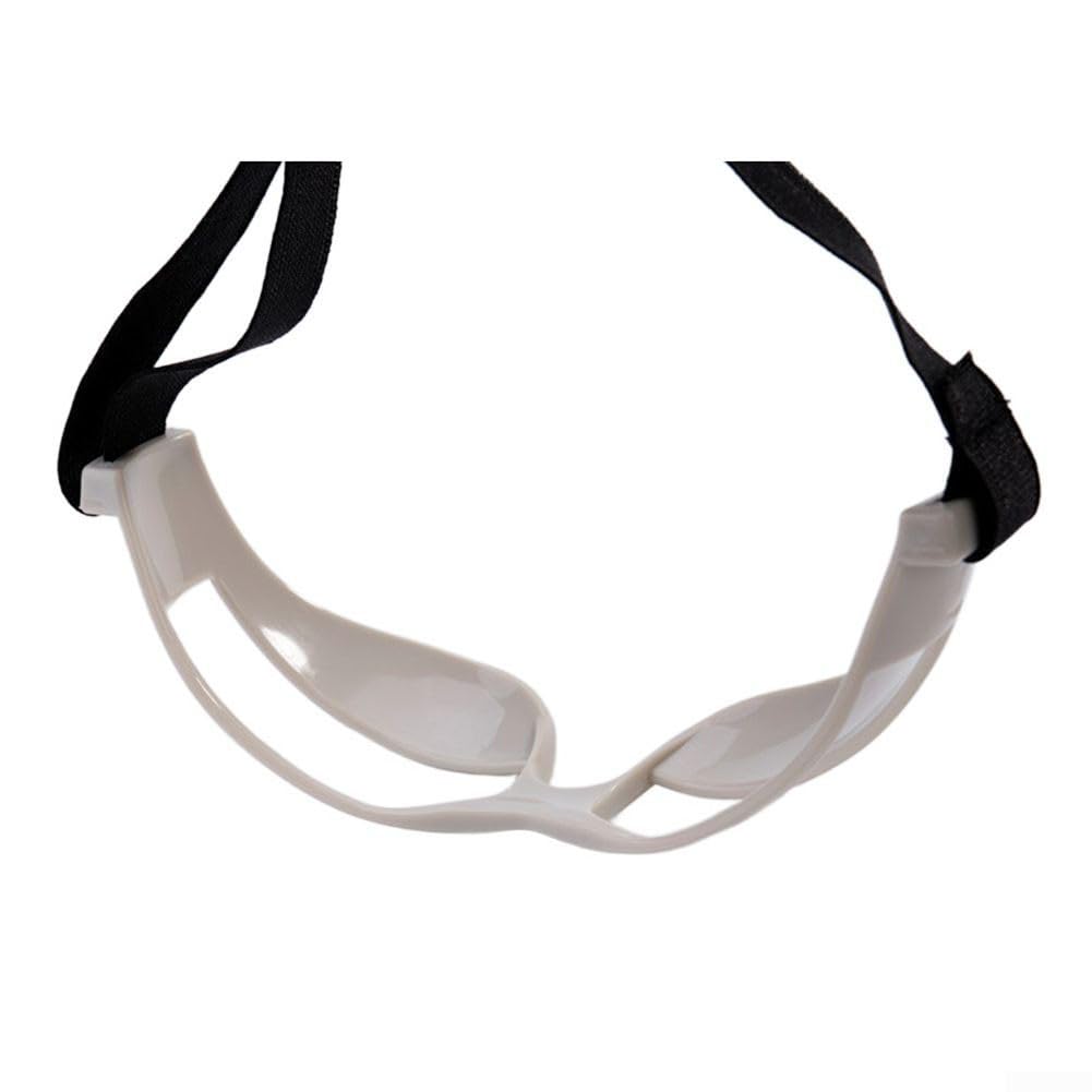 8-teilige Dribble-Brillen, Basketball-Trainingsbrille mit leichtem Kunststoffrahmen und flexiblem Visier für bequemen und sportlichen Gebrauch