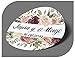 CrisPhy Pegatinas Personalizadas Boda con Nombre y Fecha, Etiquetas Adhesivas para Invitacion Boda, Bautizo, Compromiso, Comunion, Cumpleaños, Fiesta, Vintage, Sellos (Modelo 2)