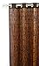 Versailles Home Fashions Bamboo Grommet Panel, 84-Inch, Espresso