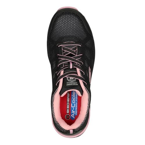 Skechers Skechers Bulklin - Lyndale Composite Toe Black/Pink 8.5 B (M)