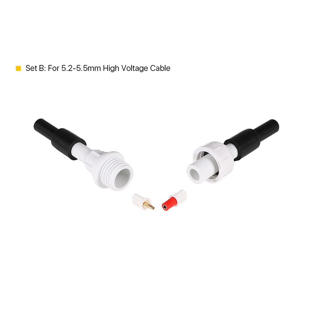 Cloudray Connettore Adattatore Alta Tensione B 5,2–5,5 mm per Cavo Laser CO2, Alimentatore e Tubo Laser CO2 – Connettore HV per Macchina Laser