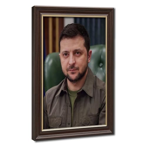 Portrait de Volodymyr Zelenskyy pour sublimer votre bureau