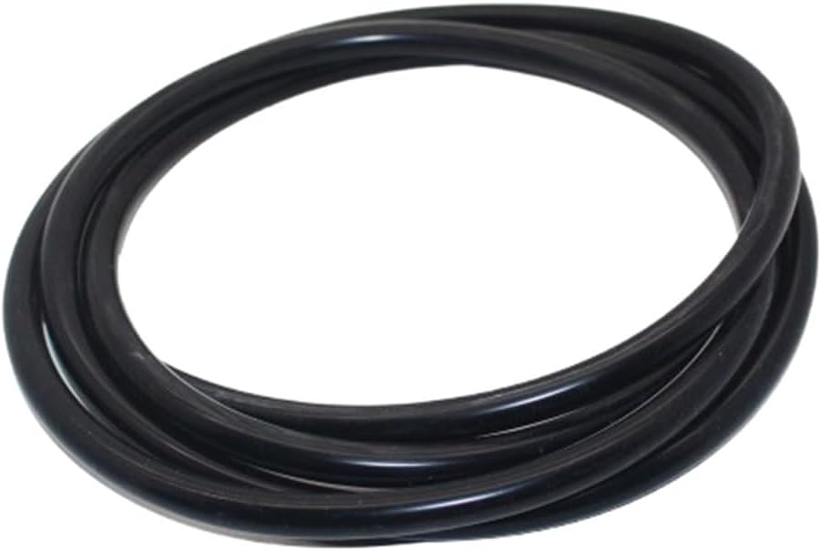 High-Temperature Silicone Waterproof Hose - 2 * 4mm Food-Grade Tubing for Water Dispenser Coffee Maker(Black)