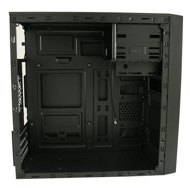 Boîtier PC LC-Power 2014MB Midi Tower Noir polyvalent pour configuration ATX standard