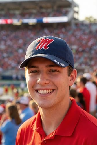 Gorra Classic Edition Ole Miss Ajustable Azul Marino miniatura 4
