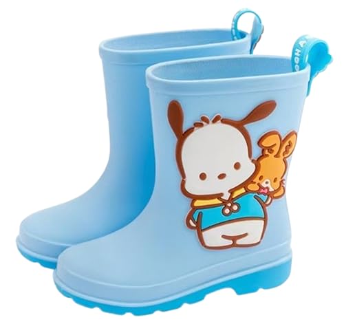 Pochacco Rain Boots for Boys Girls Kids Children PVC
