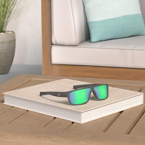 Image of ATTCL Polarized Sunglasses Men for Fishing: UV Protection Lightweight TR90 Sports Wrap Sun Glasses Driving Golf Running