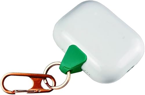 Miniatura 15 de Jura Ancla para Apple AirPods, AirPods 3 y AirPods Pro 1 y 2 - Mosquetón de titanio Negro + titanio,Negro + Negro,negro + rosa dorado,Gris +