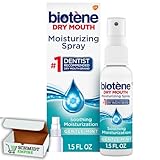 Biotene Moisturizing Dry Mouth Spray, Moisturizing Spray for Dry Mouth and Bad Breath, Gentle Mint - 1.5 fl oz (Pack of 1)