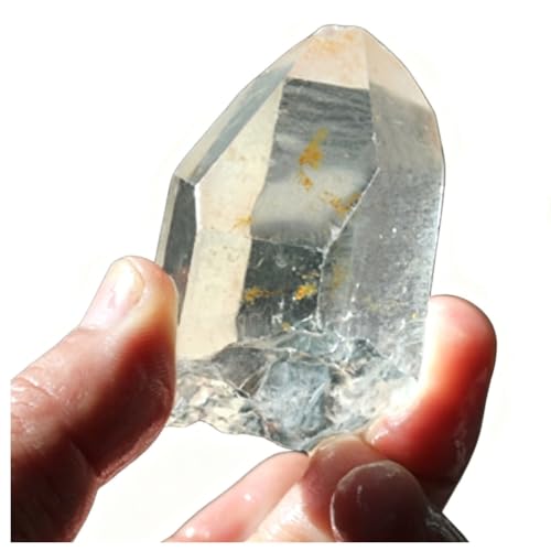 Quartz clair naturel brut de 500g pour polissage et lapidaire