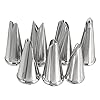 7 stks/partij decorating tip set bladeren crème metalen roestvrijstalen icing piping spuitmonden cake decorating cupcake…