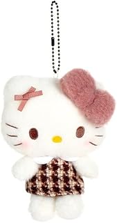 [Lkuaou] ハローキティ マイメロディ クロミ シナモロール バッグチャーム ペンダント キーリング バッグペンダント 動物ハンドバッグチャーム ストラップ アクセサリー ペンダント韓国 誕生日プレゼント 飾り アクセサリー(ハローキティ)