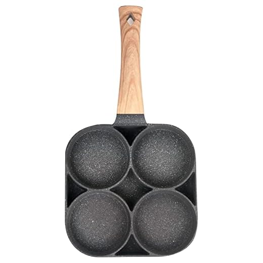 Frigideira Antiaderente Para Ovo Com 4 Divisórias 33cm