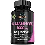 D Mannose - 1000 mg - Health Food Supplement - 120 Vegan Caplets - Helps Support a Healthy Urinary Tract & Bladder - by NextGenU