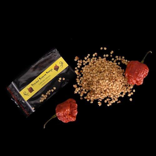 20 Sementes Trinidad Scorpion Moruga Vermelha (Red) A 2ª Mais Forte Do Mundo Verdadeiras
