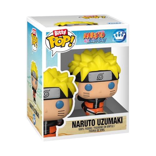Image of Funko Pop! Bitty: Naruto Shippuden - Kakashi, Sakura, Sasuke, and Chase Mini Figure - 0.9 Inch (2.2 Cm) - Anime Collectable - Gift Idea - Stackable Display Shelf Included
