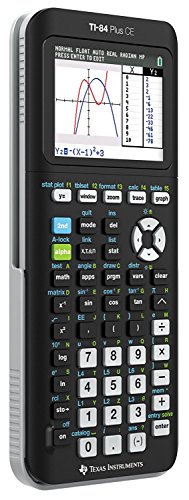 Calculatrice graphique TI-84 Plus CE Texas Instruments écran couleur fin