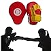 zhppac Paos Muay Thai Manoplas Boxeo Almohadillas de Boxeo de Cuero PU Golpe DE Kick Pads Artes Marciales Enfoque de Boxeo Cuerpo Pad Enfoque Guantes